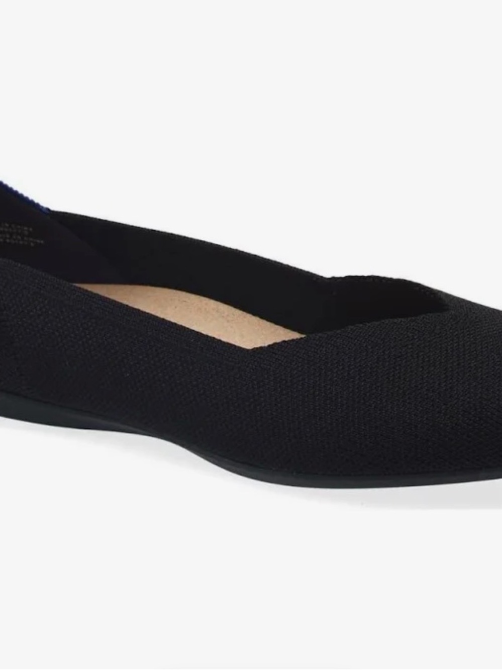 Rothy’s Classic Ballet The Flat Black 10.5 BNWT